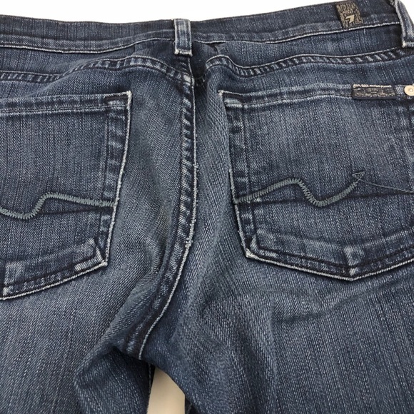 7 For All Mankind l Sz 28 l Classic Boot Cut Jeans - Picture 13 of 14
